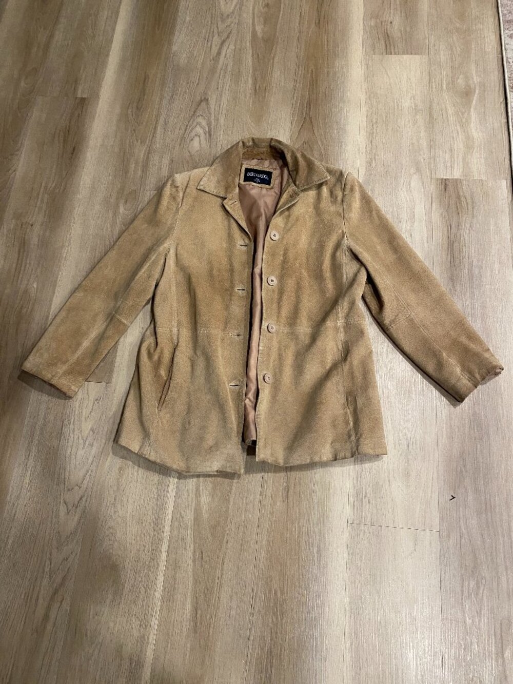 Bernardo Genuine Leather Suede Jacket